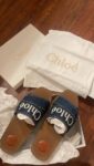 سليبر كلوي Chloé مقاس 39