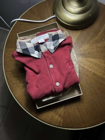 طقم بيربيري BURBERRY مقاس 18 شهر