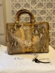 شنطة ديور جلد بايثون Dior
