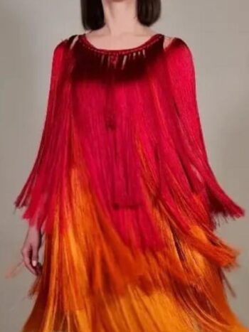 فستان ألبيرتا فيراتي مقاس سمول ALBERTA FERRETTI