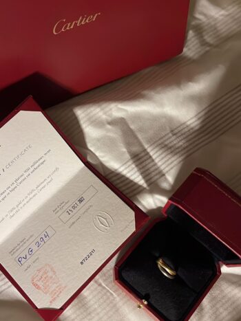 خاتم كارتير مقاس 53 Cartier
