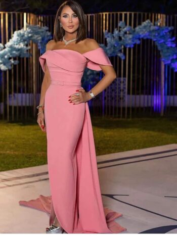 فستان نور فتح الله مقاس سمول